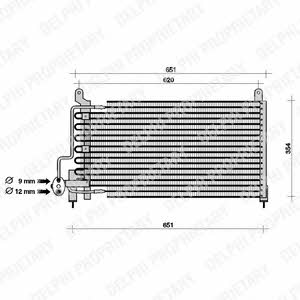 Delphi TSP0225049 Cooler Module TSP0225049