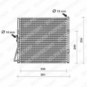 Delphi TSP0225122 Cooler Module TSP0225122