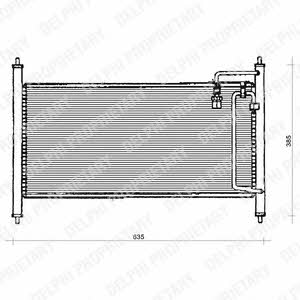 Delphi TSP0225129 Cooler Module TSP0225129