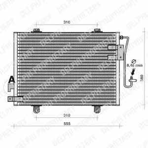 Delphi TSP0225131 Cooler Module TSP0225131