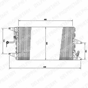 Delphi TSP0225162 Cooler Module TSP0225162