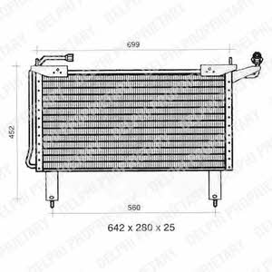 Delphi TSP0225298 Cooler Module TSP0225298