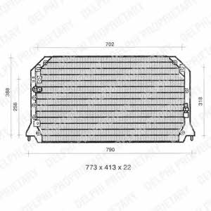 Delphi TSP0225310 Cooler Module TSP0225310