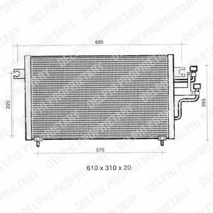 Delphi TSP0225334 Cooler Module TSP0225334