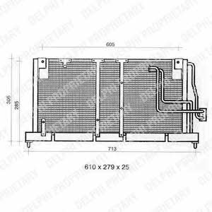 Delphi TSP0225354 Cooler Module TSP0225354