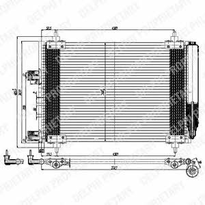 Delphi TSP0225537 Cooler Module TSP0225537