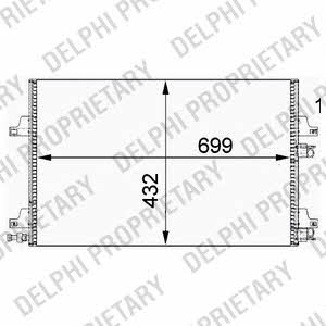 Delphi TSP0225639 Cooler Module TSP0225639