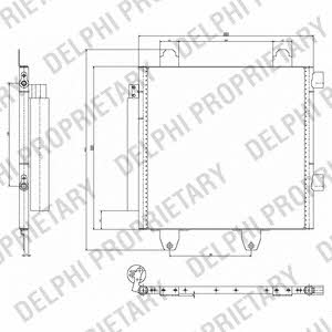 Delphi TSP0225643 Cooler Module TSP0225643