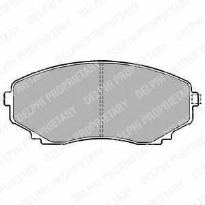 Brake pad set Delphi LP1095