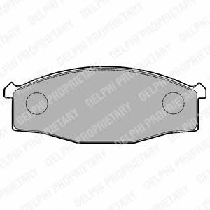 Delphi LP1146 Brake Pad Set, disc brake LP1146