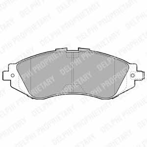 Delphi LP1304 Brake Pad Set, disc brake LP1304