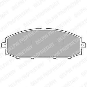 Delphi LP1305 Brake Pad Set, disc brake LP1305