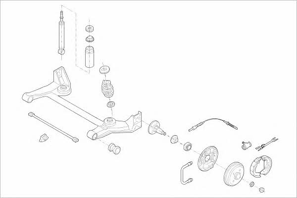  OPEL-00546-R Wheel suspension OPEL00546R