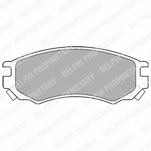 Delphi LP1506 Brake Pad Set, disc brake LP1506