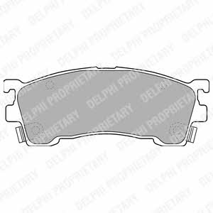 Delphi LP1518 Brake Pad Set, disc brake LP1518