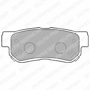 Delphi LP1539 Brake Pad Set, disc brake LP1539