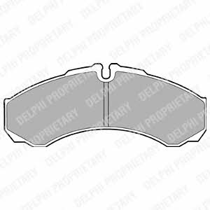 Delphi Brake Pad Set, disc brake – price 117 PLN