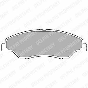 Brake pad Chevrolet Impala: LP1634 Delphi Brake pad set