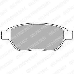 Delphi Brake Pad Set, disc brake – price 81 PLN