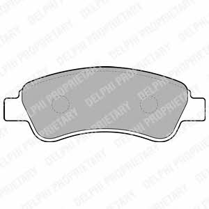 Delphi LP1679 Brake Pad Set, disc brake LP1679