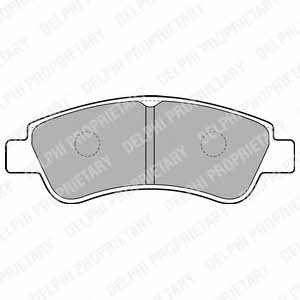 Delphi Brake pad set – price 78 PLN