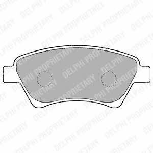 Delphi Brake Pad Set, disc brake – price 87 PLN