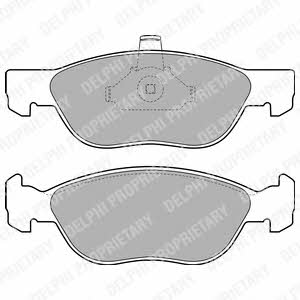 Delphi LP1734 Brake Pad Set, disc brake LP1734