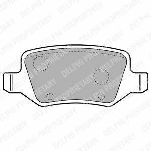 Delphi LP1741 Brake Pad Set, disc brake LP1741