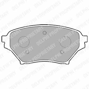 Delphi LP1761 Brake Pad Set, disc brake LP1761