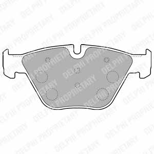 Delphi LP1794 Brake Pad Set, disc brake LP1794