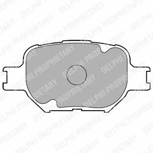 Delphi LP1804 Brake Pad Set, disc brake LP1804