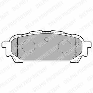 Delphi LP1822 Brake Pad Set, disc brake LP1822
