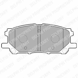 Delphi LP1823 Brake Pad Set, disc brake LP1823