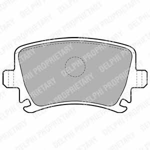 Delphi Brake Pad Set, disc brake – price 102 PLN
