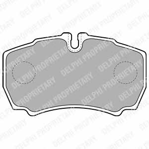 Delphi LP1826 Brake Pad Set, disc brake LP1826