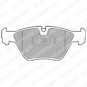 Delphi LP1843 Brake Pad Set, disc brake LP1843