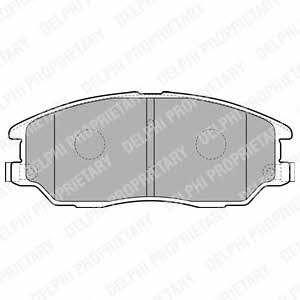 Delphi LP1857 Brake Pad Set, disc brake LP1857