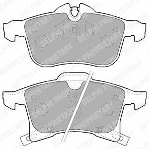 Delphi Brake pad set – price [object Object] PLN