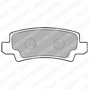 Delphi LP1864 Brake Pad Set, disc brake LP1864