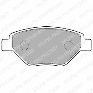Delphi LP1866 Brake Pad Set, disc brake LP1866
