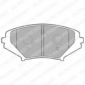 Delphi LP1867 Brake Pad Set, disc brake LP1867