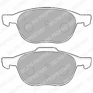 Delphi Brake pad set – price 110 PLN