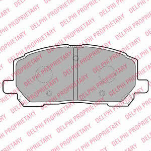 Delphi LP1908 Brake Pad Set, disc brake LP1908