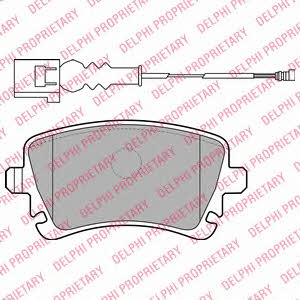 Delphi Brake pad set – price [object Object] PLN