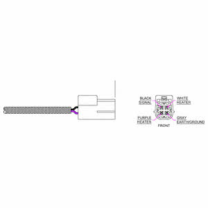 Delphi ES20172-12B1 Lambda sensor ES2017212B1