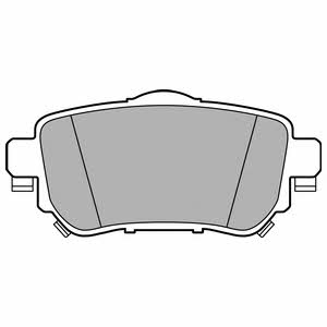 Delphi Brake pad set – price 87 PLN