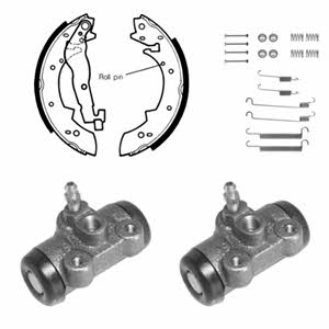 Delphi 632 Brake shoe set 632