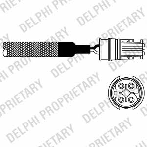Delphi ES10899-12B1 Lambda sensor ES1089912B1