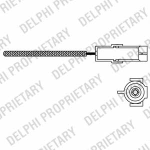 Delphi ES10966-12B1 Lambda sensor ES1096612B1