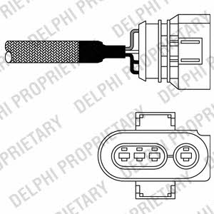 Delphi ES10967-12B1 Lambda sensor ES1096712B1